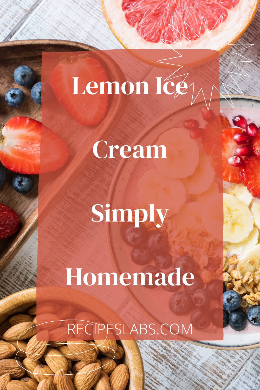 Lemon Ice Cream Simply Homemade
