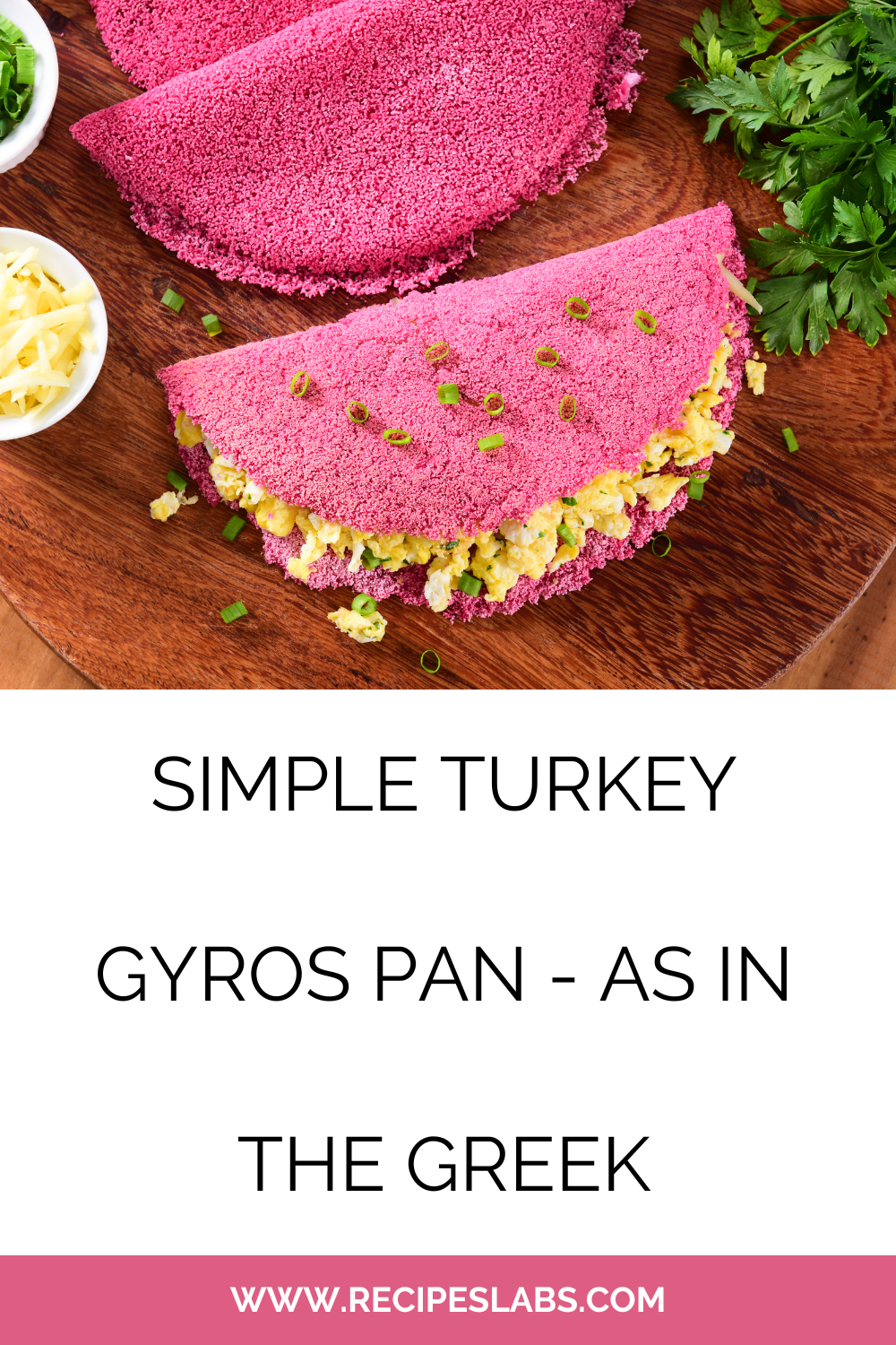 Simple Turkey Gyros Pan - As In The Greek