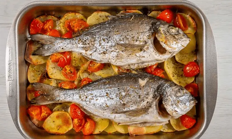 Baked Sea Bream With Potatoes