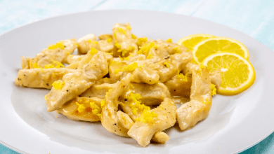 Chicken Strips With Lemon