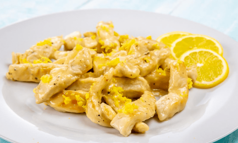 Chicken Strips With Lemon