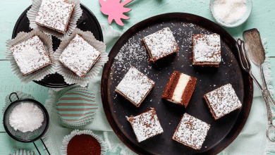 Coconut Semolina Slices