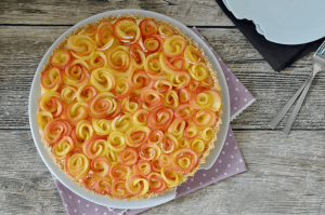 MY APPLE ROSE TART IN CAKE & BAKE HEAVEN