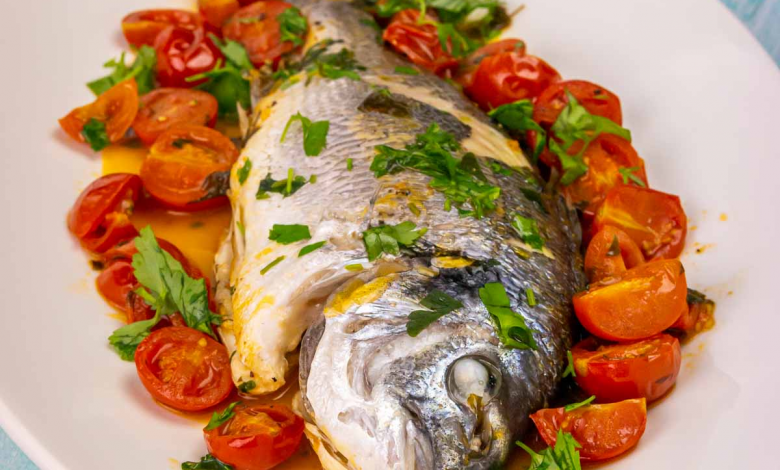 Prepare Sea Bream In Crazy Water
