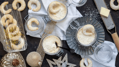 Vanilla Crescent Cream Dessert
