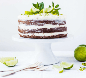 WHITE CHOCOLATE MOJITO NAKED CAKE
