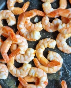 cooked prawns 