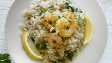 Creamy Prawn Risotto Recipe