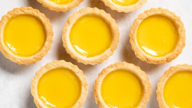Egg Custard Tart A Traditional British Dessert