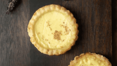 Egg Custard Tart - A Traditional British Dessert