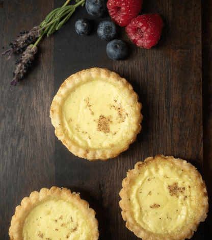 Egg Custard Tart - A Traditional British Dessert