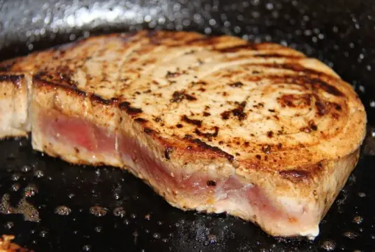 Grilled Marlin Steak with a Spicy Rub Recipe