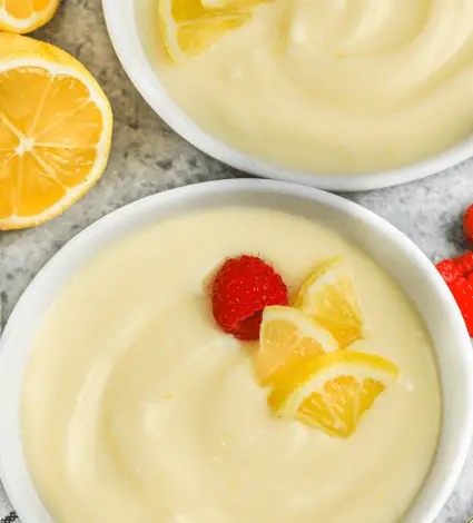Lemon Custard - A Tart and Creamy Treat