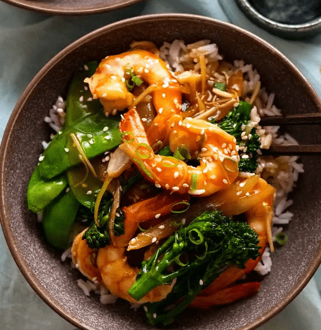 Prawn and Vegetable Stir Fry Recipe