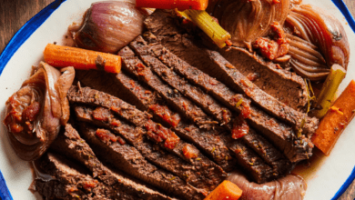 Slow Cooker BBQ Beef Brisket