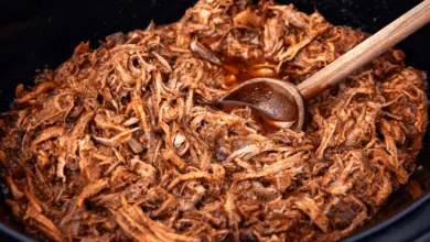 Slow Cooker Pulled Pork with BBQ Sauce