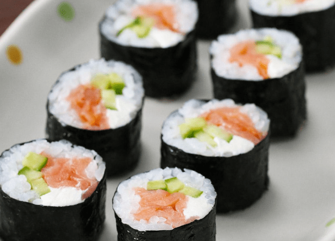 The Fish in Cream Cheese Sushi