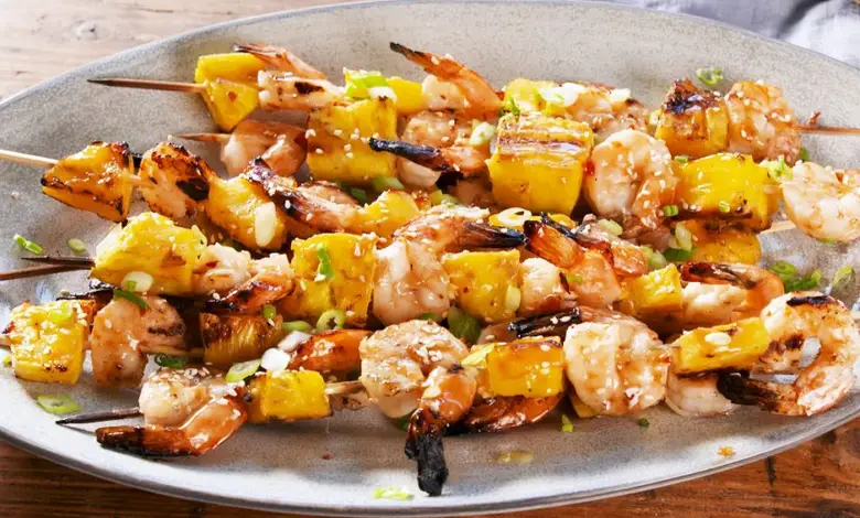 Tropical Twist - A Delicious Prawn and Pineapple Skewer Recipe