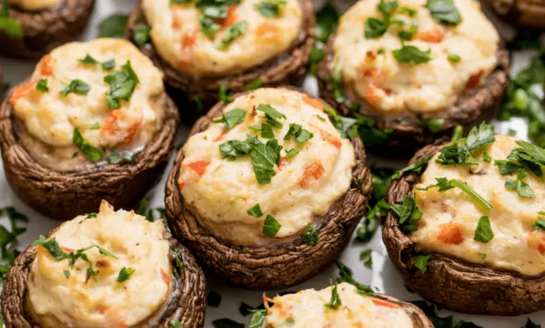 Crab Stuffed Mushroom Recipe - A Delicious and Easy-to-Make Appetizer