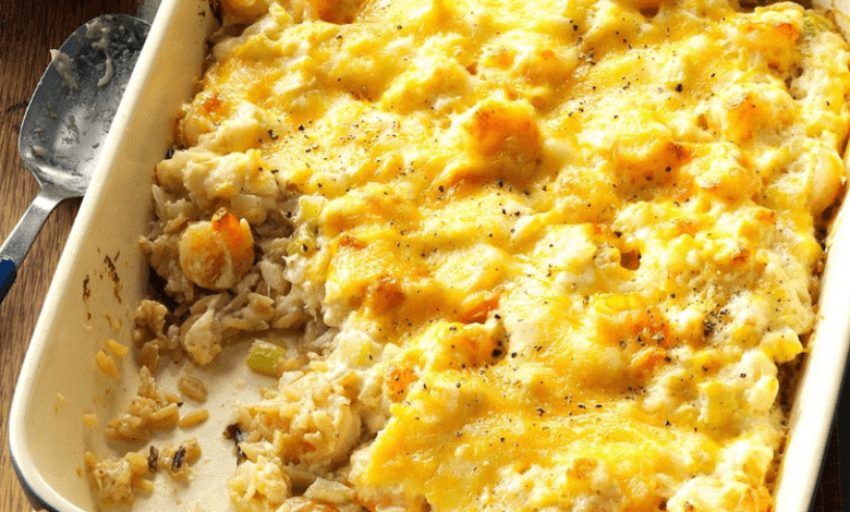 Crabmeat Casserole: A Hearty and Flavorful Dish for the Whole Family