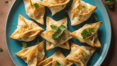 Crispy and Creamy Crab and Cream Cheese Wontons A Perfect Appetizer