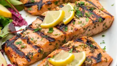 Grilled Fish with Lemon and Herbs Recipe