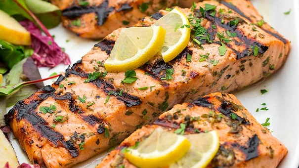 Grilled Fish with Lemon and Herbs Recipe