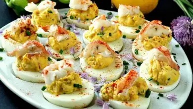 Lobster Deviled Eggs Recipe