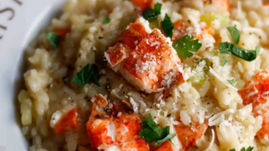 Luscious Lobster and Asparagus Risotto