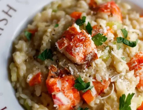 Luscious Lobster and Asparagus Risotto