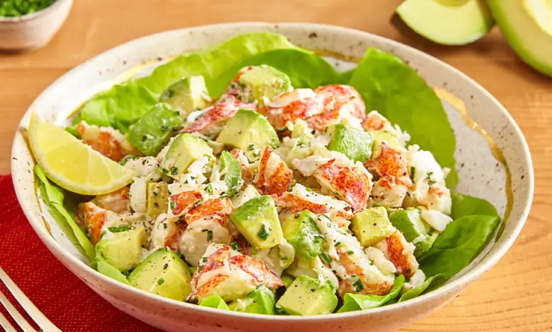 Luscious Lobster and Creamy Avocado Salad Recipe
