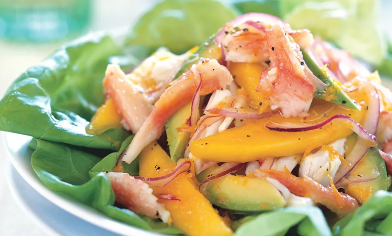 Refreshing Crab and Mango Salad Recipe with a Zesty Twist