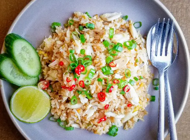 Savor the Sea - A Delightful Crab Fried Rice Recipe