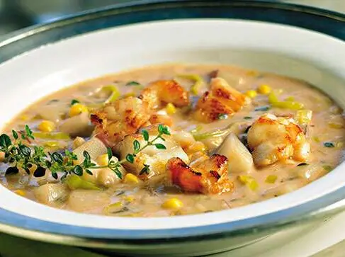Warm up with this Delicious Lobster and Corn Chowder Recipe