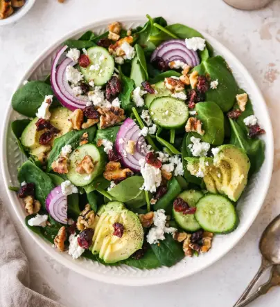 Boost Your Potassium Intake with This Tasty Spinach Salad Recipe