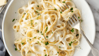 Creamy Fettuccine Alfredo Recipe