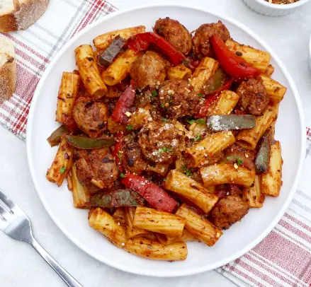 Delicious and Easy Rigatoni with Sausage and Peppers Recipe