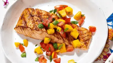 Grilled Salmon with Mango Salsa Recipe: A Flavorful and Healthy Meal