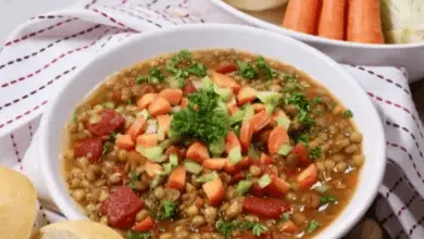 Lentil Soup with Carrots and Celery: A Hearty and Healthy Meal for Any Season