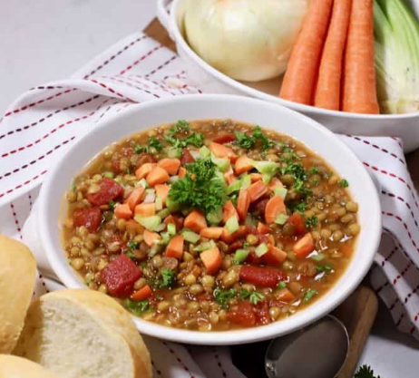 Lentil Soup with Carrots and Celery: A Hearty and Healthy Meal for Any Season
