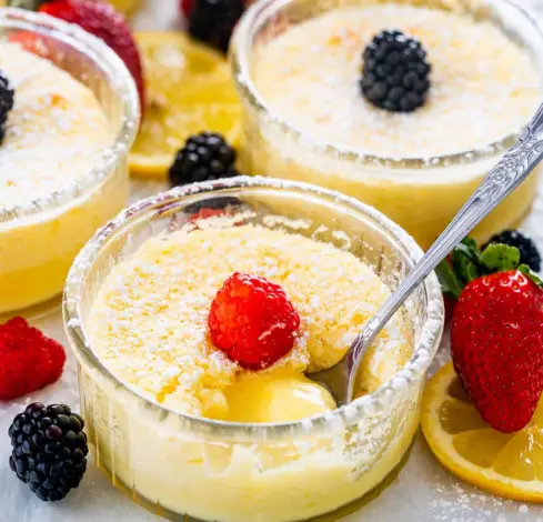 Refreshing and Tangy Lemon Pudding Recipe for a Summertime Treat