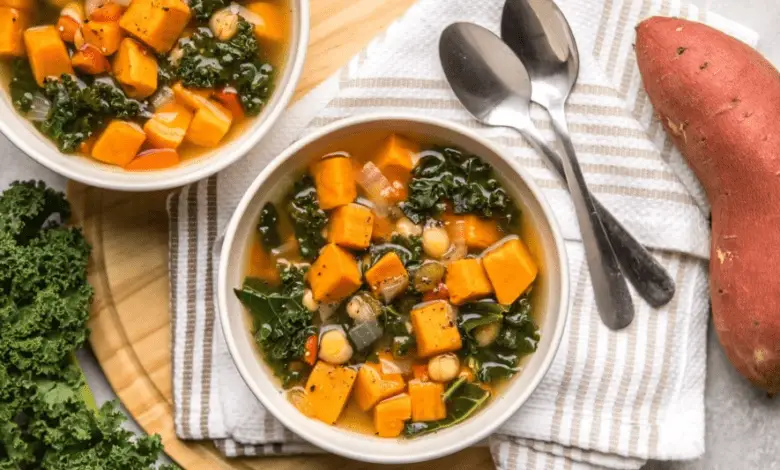 Sweet Potato and Kale Soup Recipe