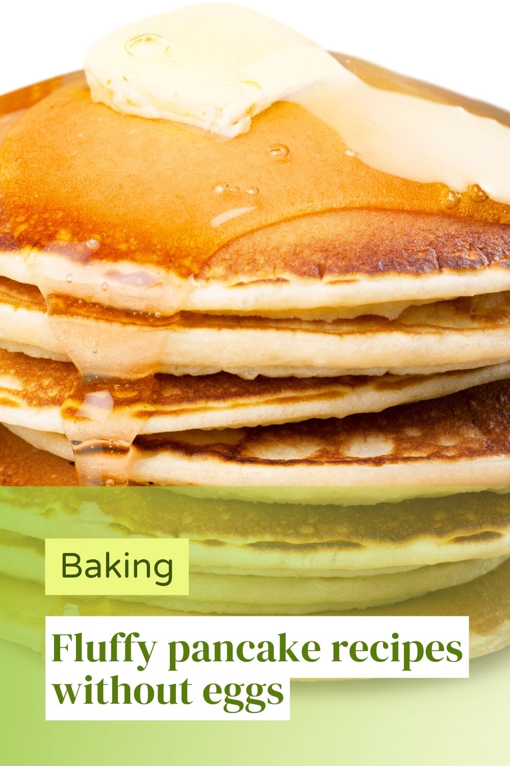 Fluffy pancake recipes without eggs