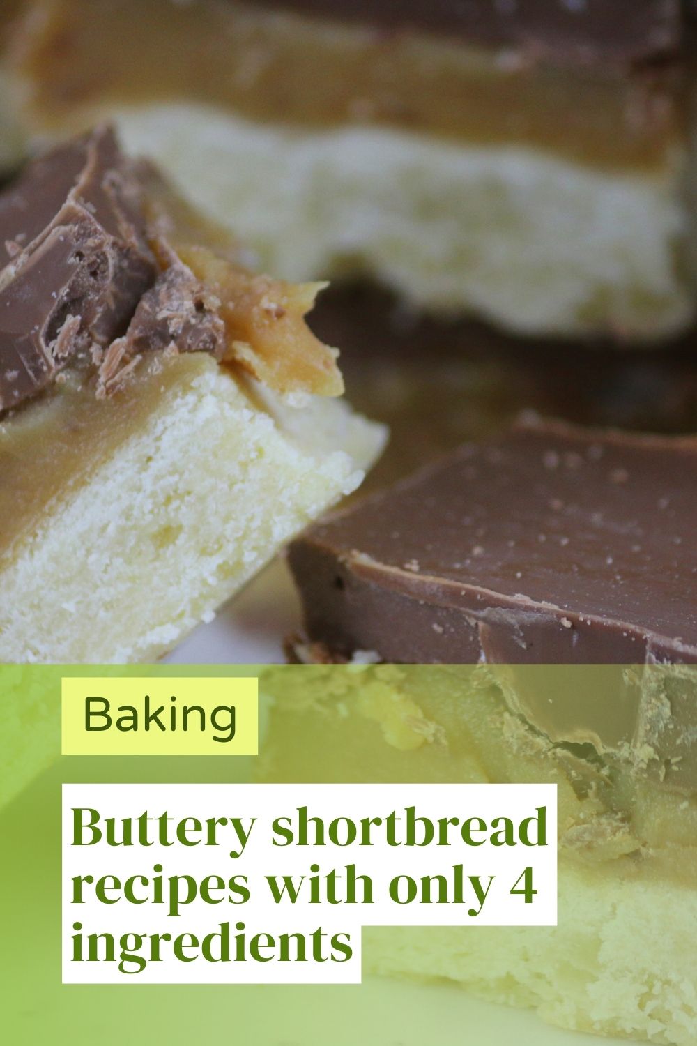 Buttery shortbread recipes with only 4 ingredients Buttery shortbread recipes with only 4 ingredients