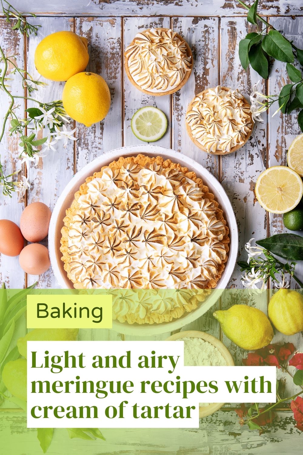 Light and airy meringue recipes with cream of tartar