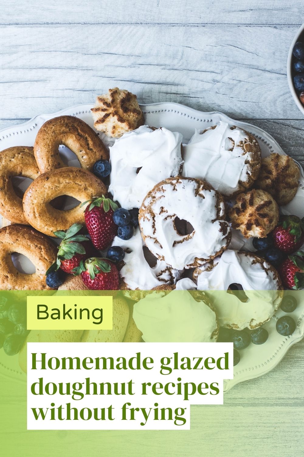 Homemade glazed doughnut recipes without frying